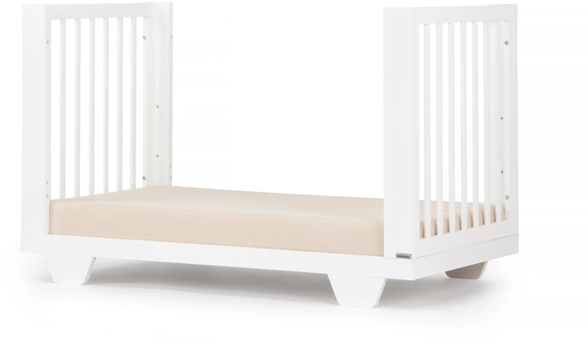 dadada Spirit 7-in-1 Convertible Crib - White