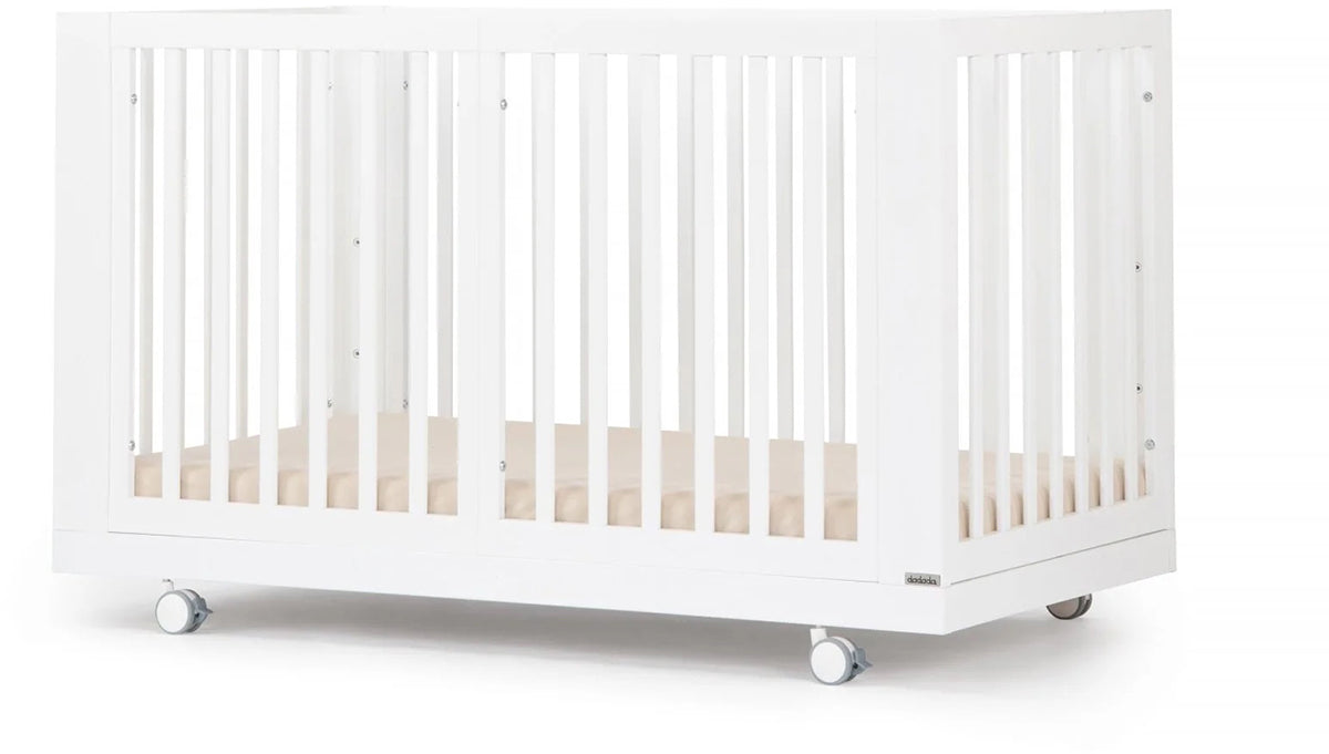 dadada Spirit 7-in-1 Convertible Crib - White