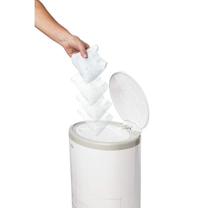 Dekor Classic Diaper Pail Gift Set - White