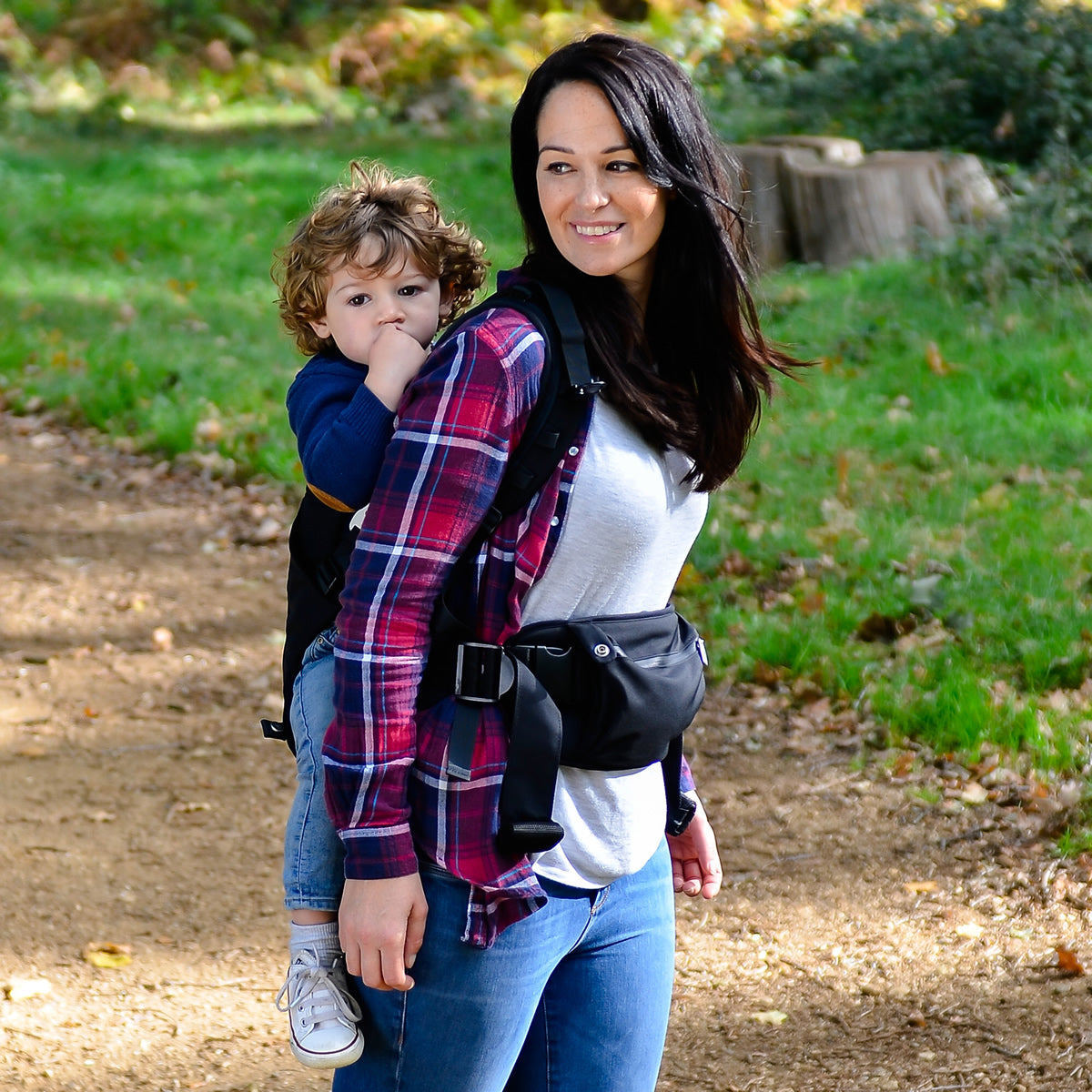 Diono Carus Complete 4-in-1 Baby Carrier + Detachable Backpack - Navy