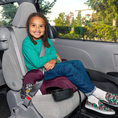 Diono Monterey 2XT Latch 2-in-1 Booster Car Seat - Plum