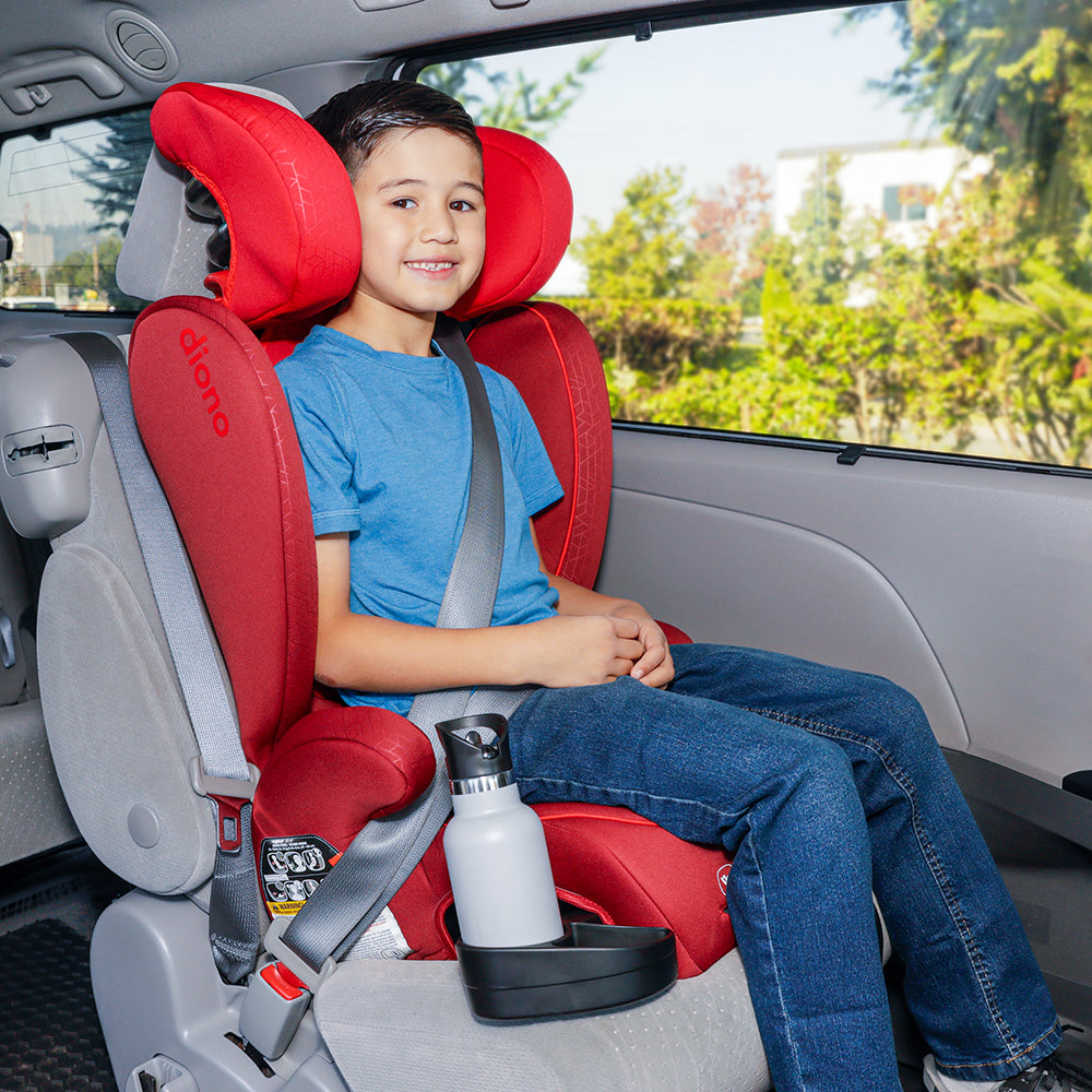 Diono Monterey 2XT Latch 2-in-1 Booster Car Seat - Red