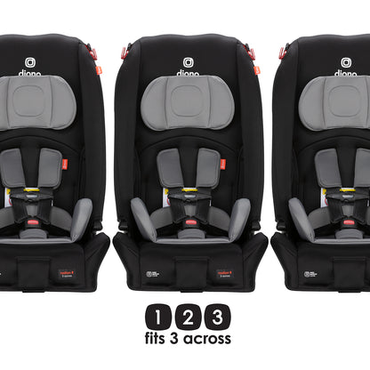 Diono Radian 3R Narrow All-in-One Convertible Car Seat - Black Storm