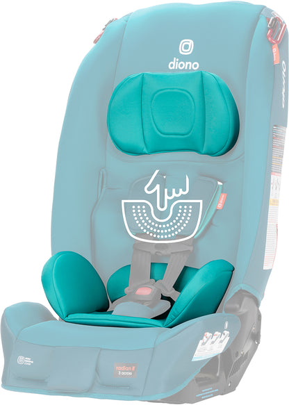 Diono Radian 3R Narrow All-in-One Convertible Car Seat - Blue Razz Ice