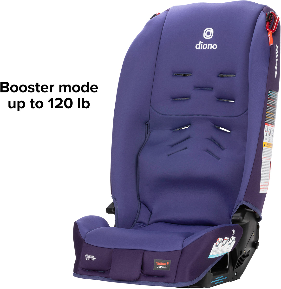 Diono Radian 3R Narrow All-in-One Convertible Car Seat - Purple Wildberry