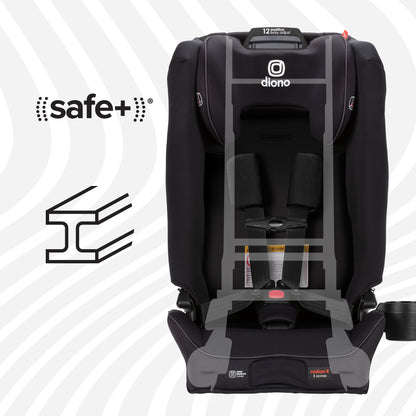 Diono Radian 3R SafePlus All-in-One Convertible Car Seat - Jet Black