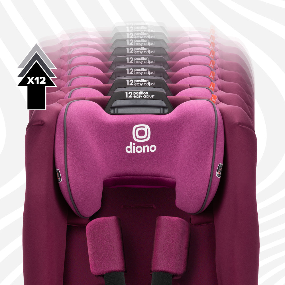 Diono Radian 3R SafePlus All-in-One Convertible Car Seat - Purple Plum