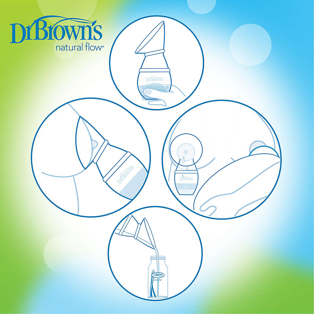 Dr. Brown's Silicone One-Piece Breast Pump