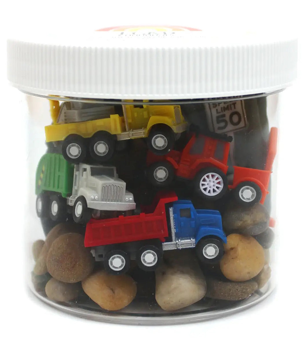 Earth Grown KidDoughs Play Dough-To-Go Jar - Transportation (Scented)