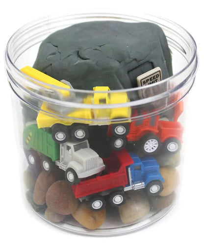 Earth Grown KidDoughs Play Dough-To-Go Jar - Transportation (Scented)