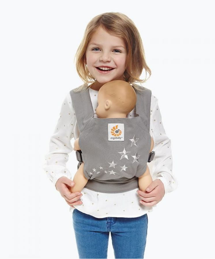 Ergobaby Doll Carrier - Galaxy Grey