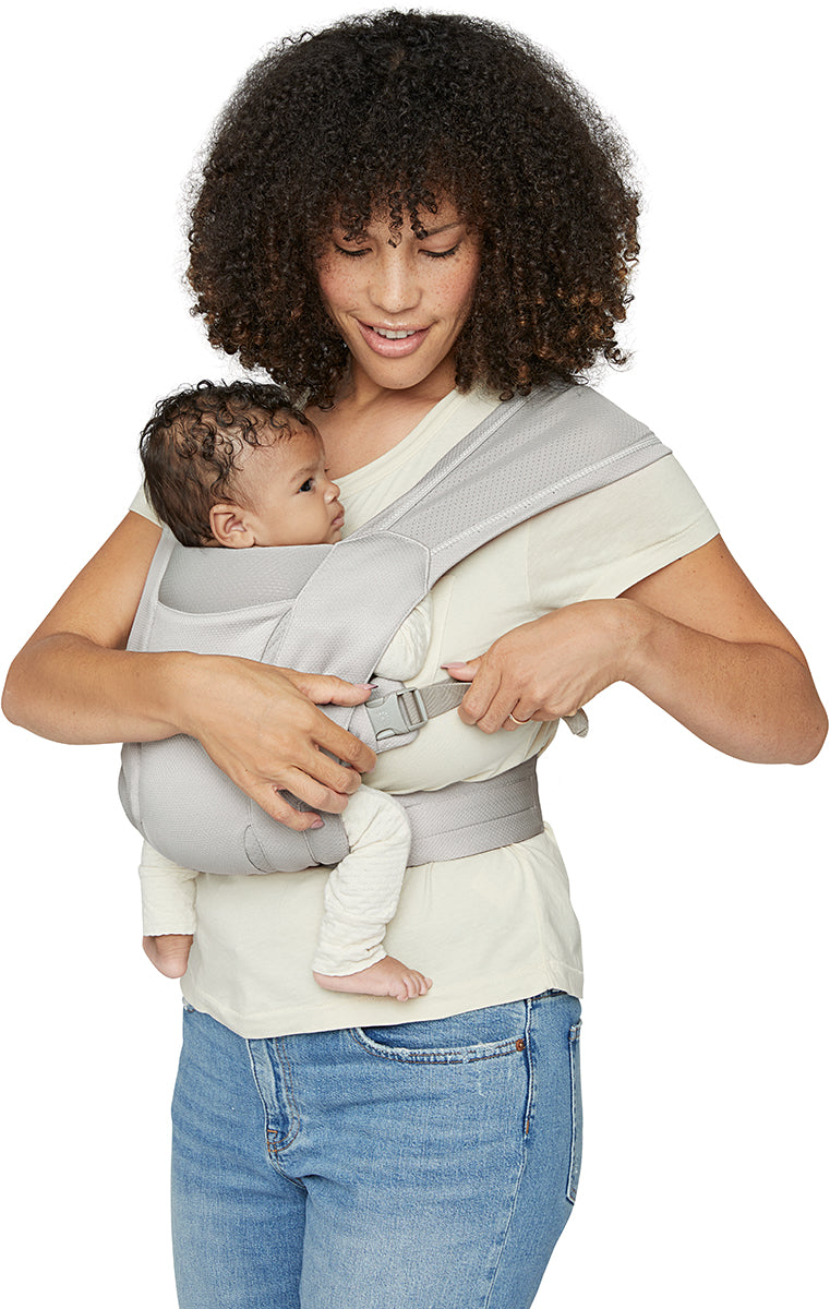 Ergobaby Embrace Carrier, Soft Air Mesh - Soft Grey