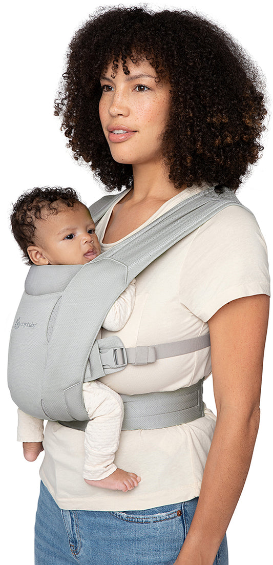 Ergobaby Embrace Carrier, Soft Air Mesh - Soft Grey