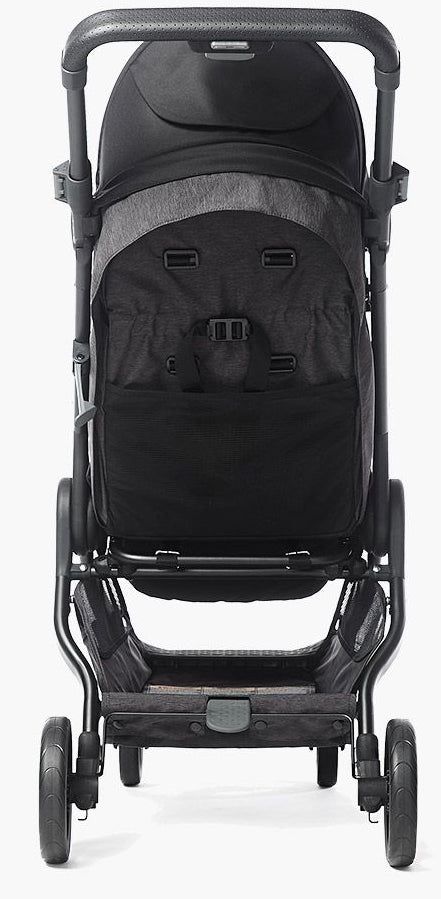 Ergobaby Metro+ Compact City Stroller Bundle - Black w/ Yellow Sunshade