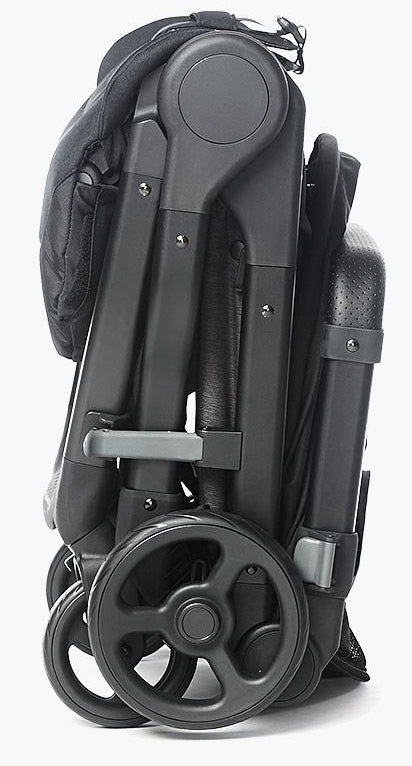 Ergobaby Metro+ Compact City Stroller Bundle - Black w/ Yellow Sunshade