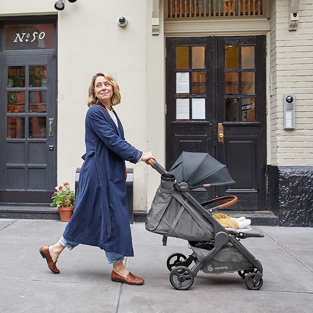 Ergobaby Metro+ Deluxe Compact City Stroller - London Grey