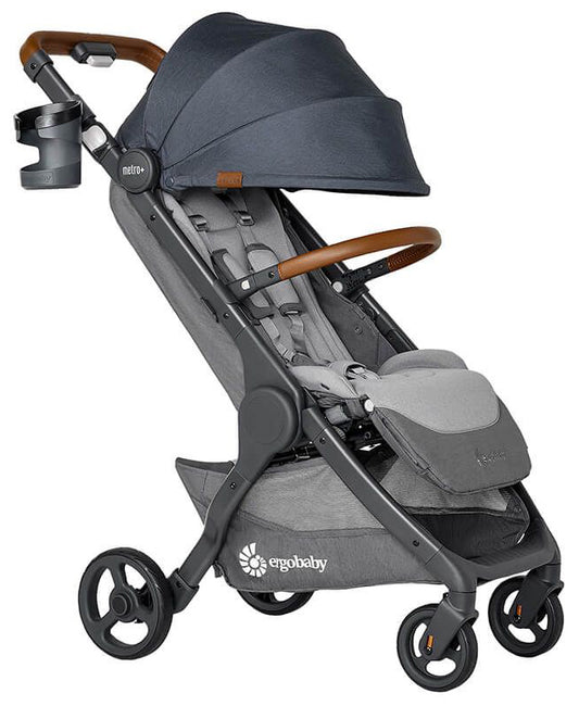 Ergobaby Metro+ Deluxe Compact City Stroller - London Grey