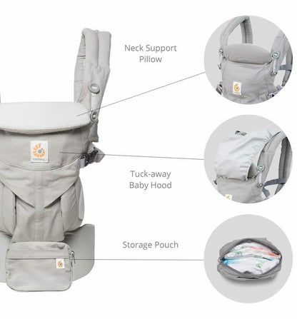 Ergobaby Omni 360 Cool Air Mesh Baby Carrier - Plum