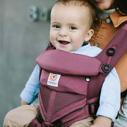 Ergobaby Omni 360 Cool Air Mesh Baby Carrier - Plum