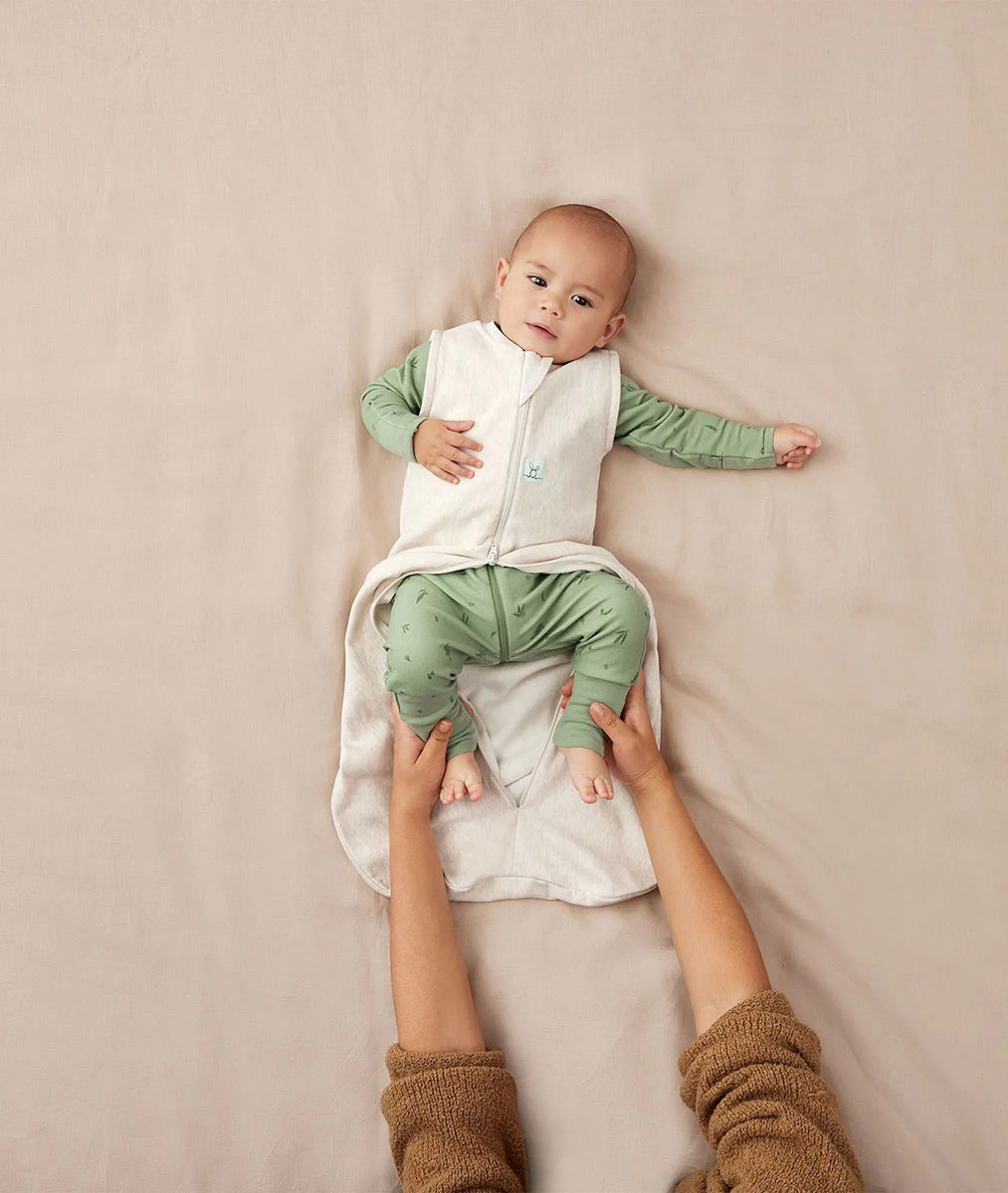 ergoPouch Jersey Sleep Sack 1.0 TOG - Oatmeal Marle, 3-12 Months