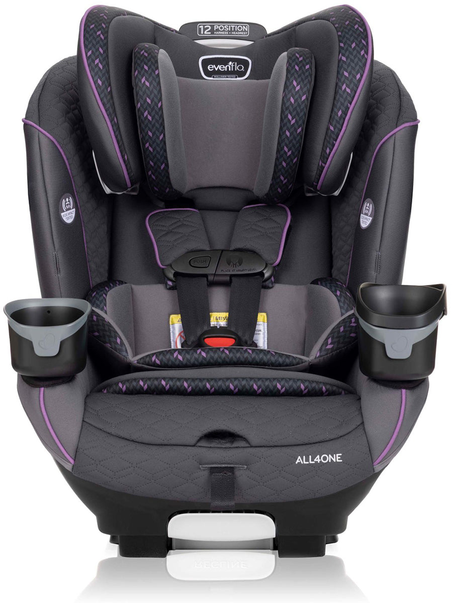 Evenflo EveryFit / All4One 3-in-1 Convertible Car Seat - Ophelia Purple