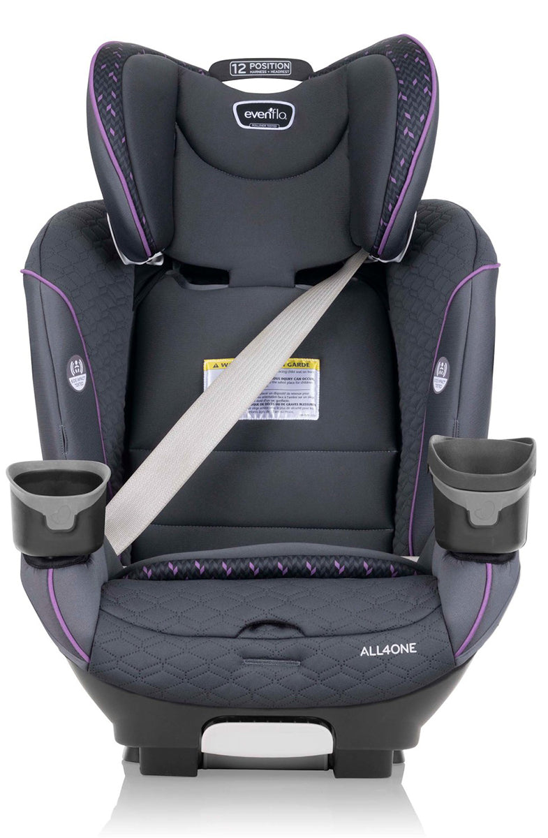 Evenflo EveryFit / All4One 3-in-1 Convertible Car Seat - Ophelia Purple