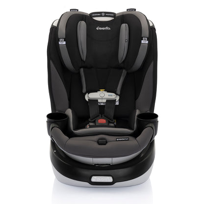 Evenflo GOLD SensorSafe Revolve 360 Slim 2-in-1 Rotational Convertible Car Seat - Obsidian