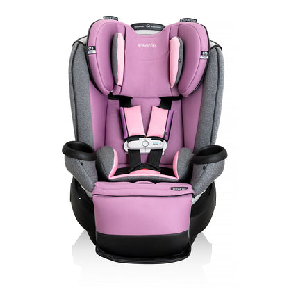 Evenflo GOLD SensorSafe Revolve360 Extend Rotational All-In-One Convertible Car Seat - Opal Pink