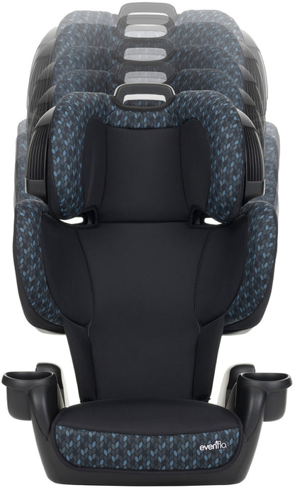 Evenflo GoTime LX Booster Car Seat - Quincy Blue