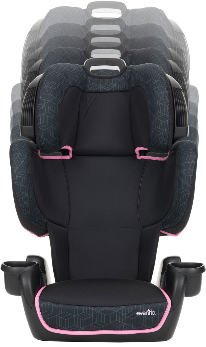 Evenflo GoTime LX Booster Car Seat - Terrain Pink