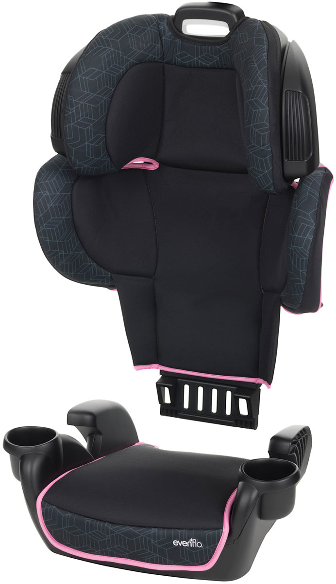 Evenflo GoTime LX Booster Car Seat - Terrain Pink