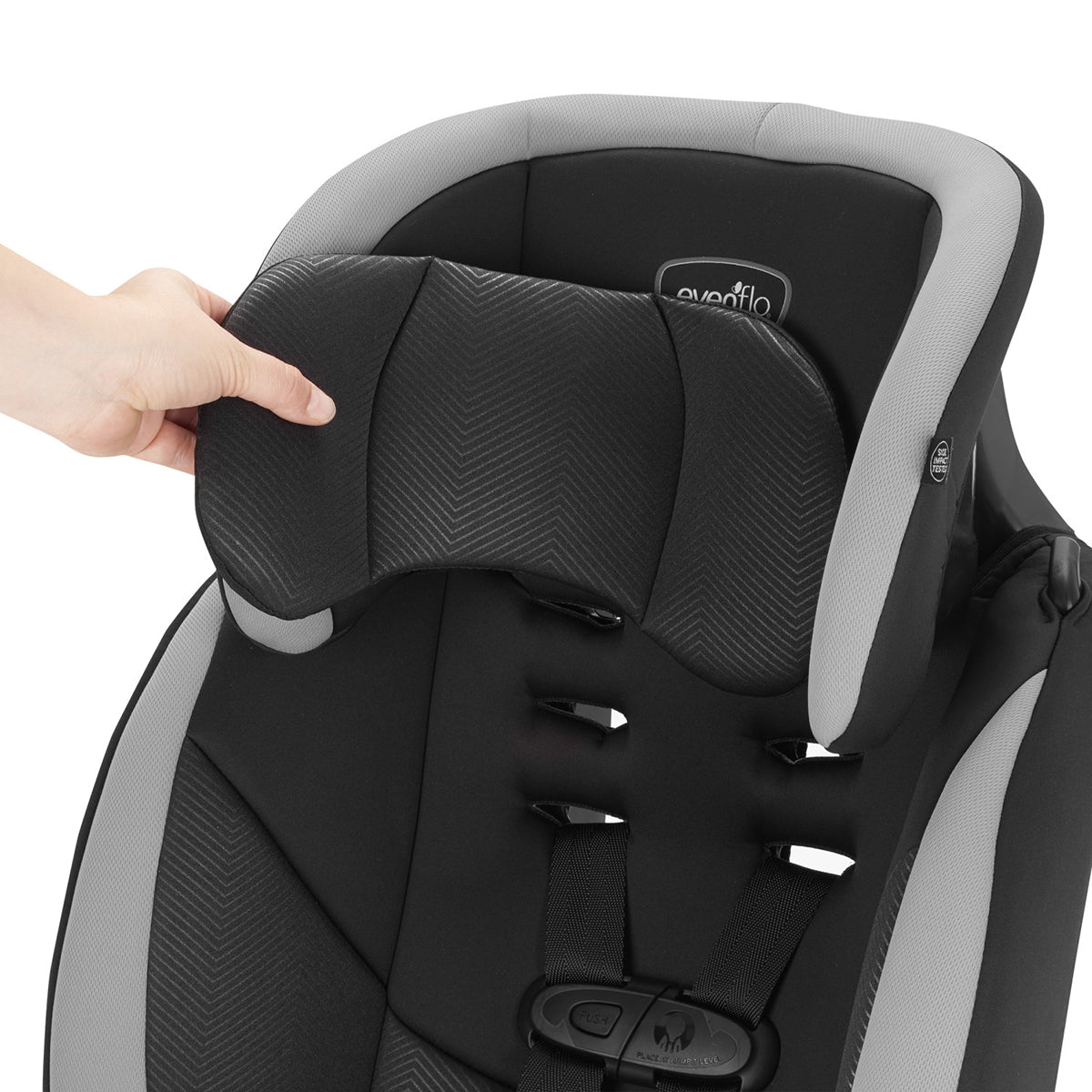 Evenflo Maestro Sport Harness Booster Car Seat - Granite Gray