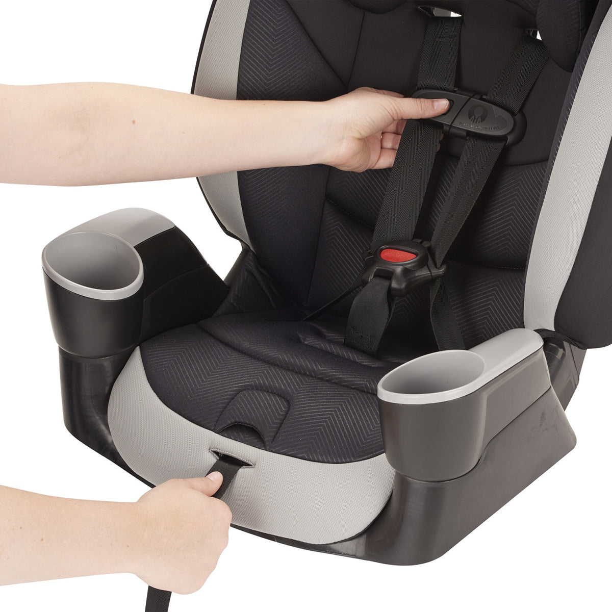 Evenflo Maestro Sport Harness Booster Car Seat - Granite Gray