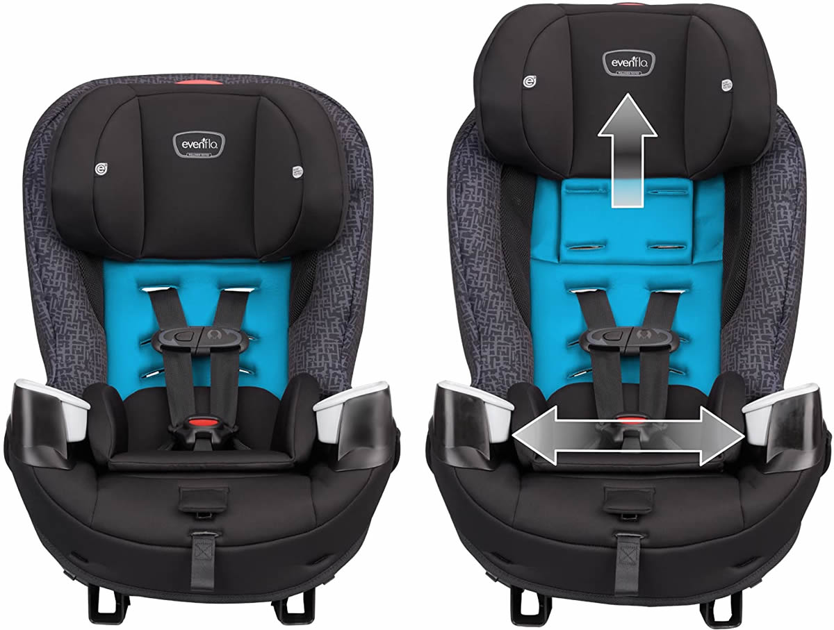 Evenflo Stratos Convertible Car Seat - Glacier