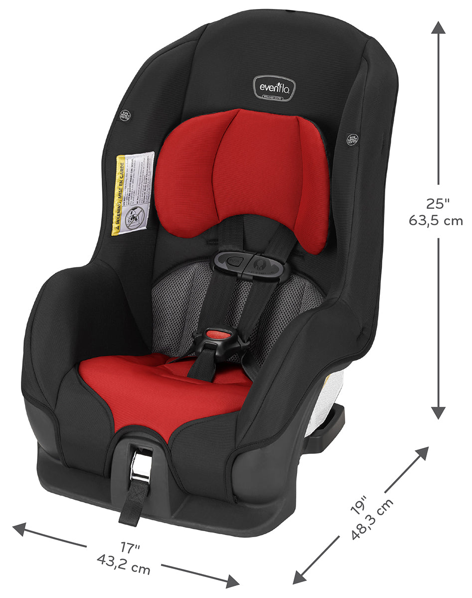 Evenflo Tribute LX Convertible Car Seat - Jupiter Red