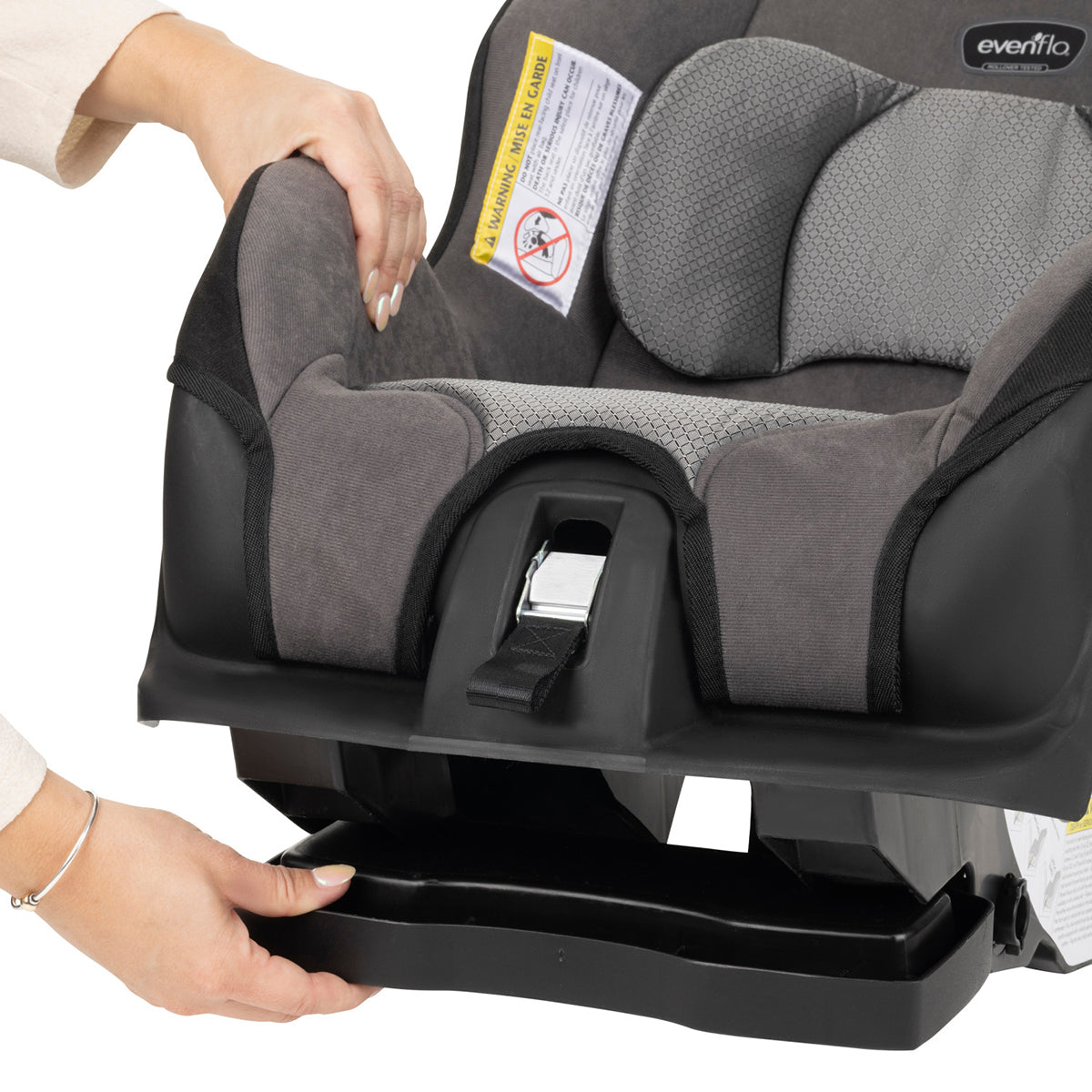 Evenflo Tribute LX Convertible Car Seat - Saturn Gray