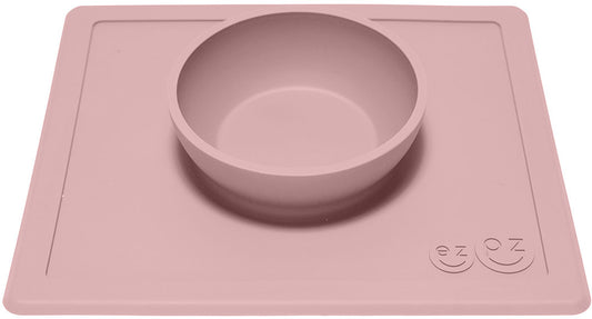 EZPZ Happy Mat Placemat & Bowl - Blush