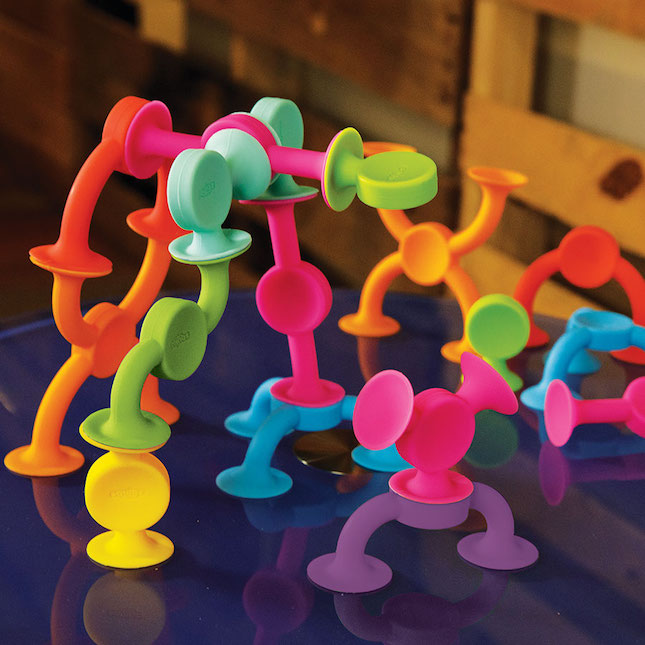 Fat Brain Toys Squigz 2.0, 36 piece