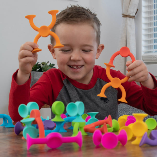 Fat Brain Toys Squigz 2.0, 36 piece