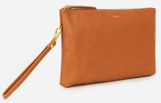 Fawn Design Changing Clutch - Brown Matte