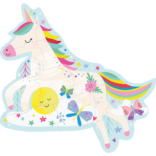 Floss & Rock 12pc Puzzle - Rainbow Unicorn