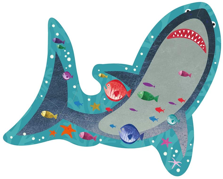 Floss & Rock 12pc Puzzle - Shark