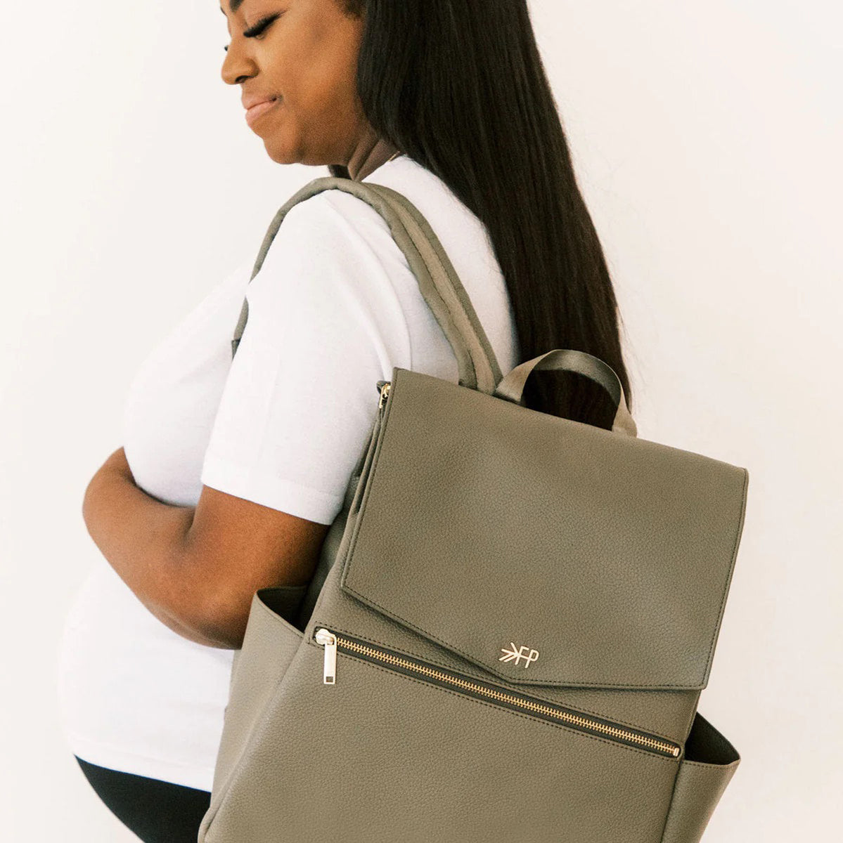 Freshly Picked Classic Diaper Bag II - Sage