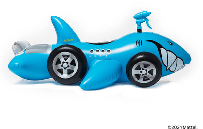 FUNBOY X Hot Wheels Kids Sharkruiser Pool Float w/ Water Squirter