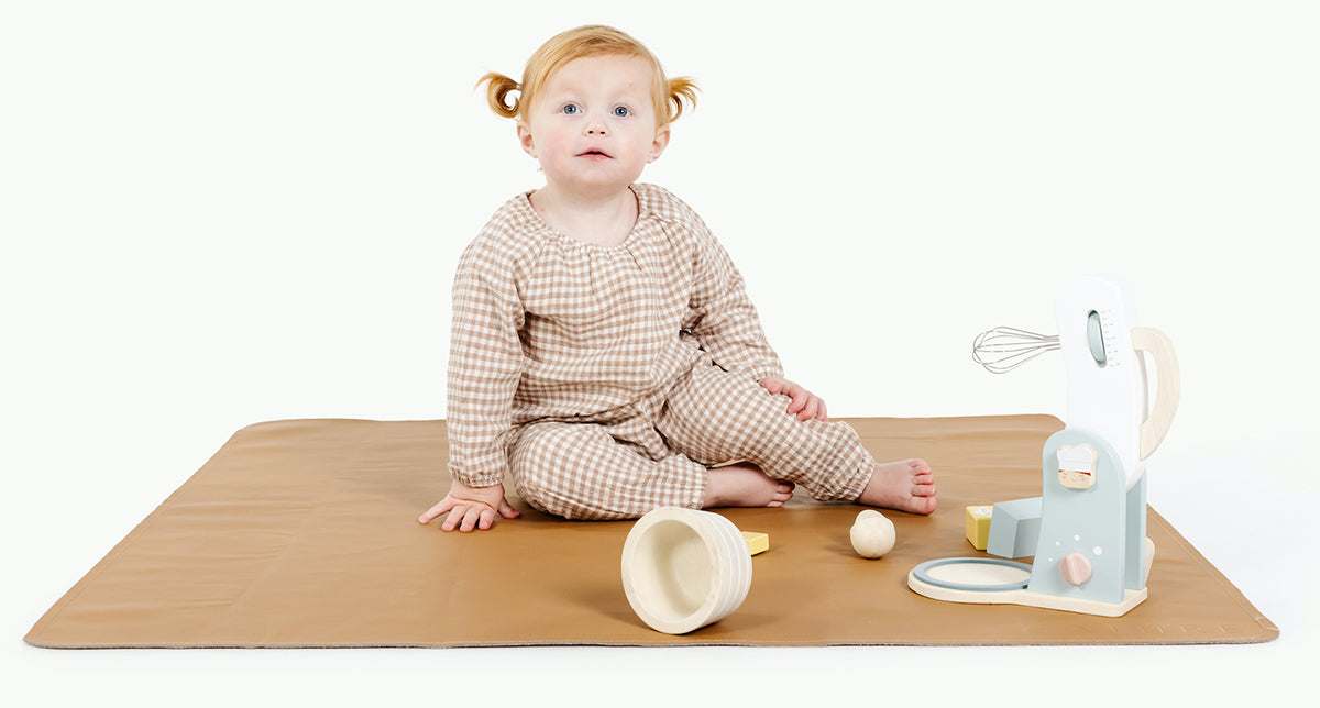 Gathre High Chair Mat, Mini - Camel