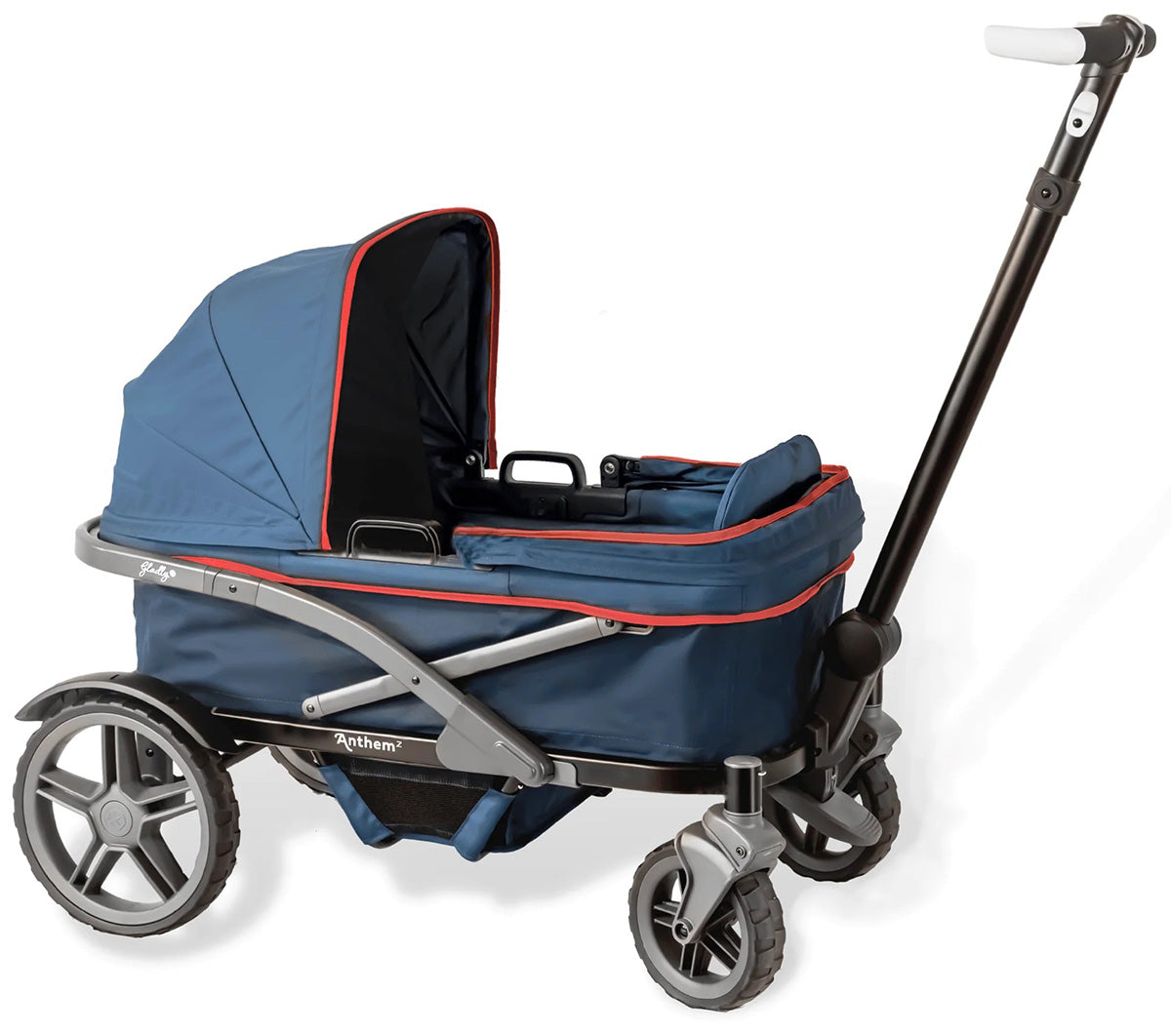 Gladly Family AnthemZ All-Terrain (2 Seater) Stroller Wagon - Wild Berry