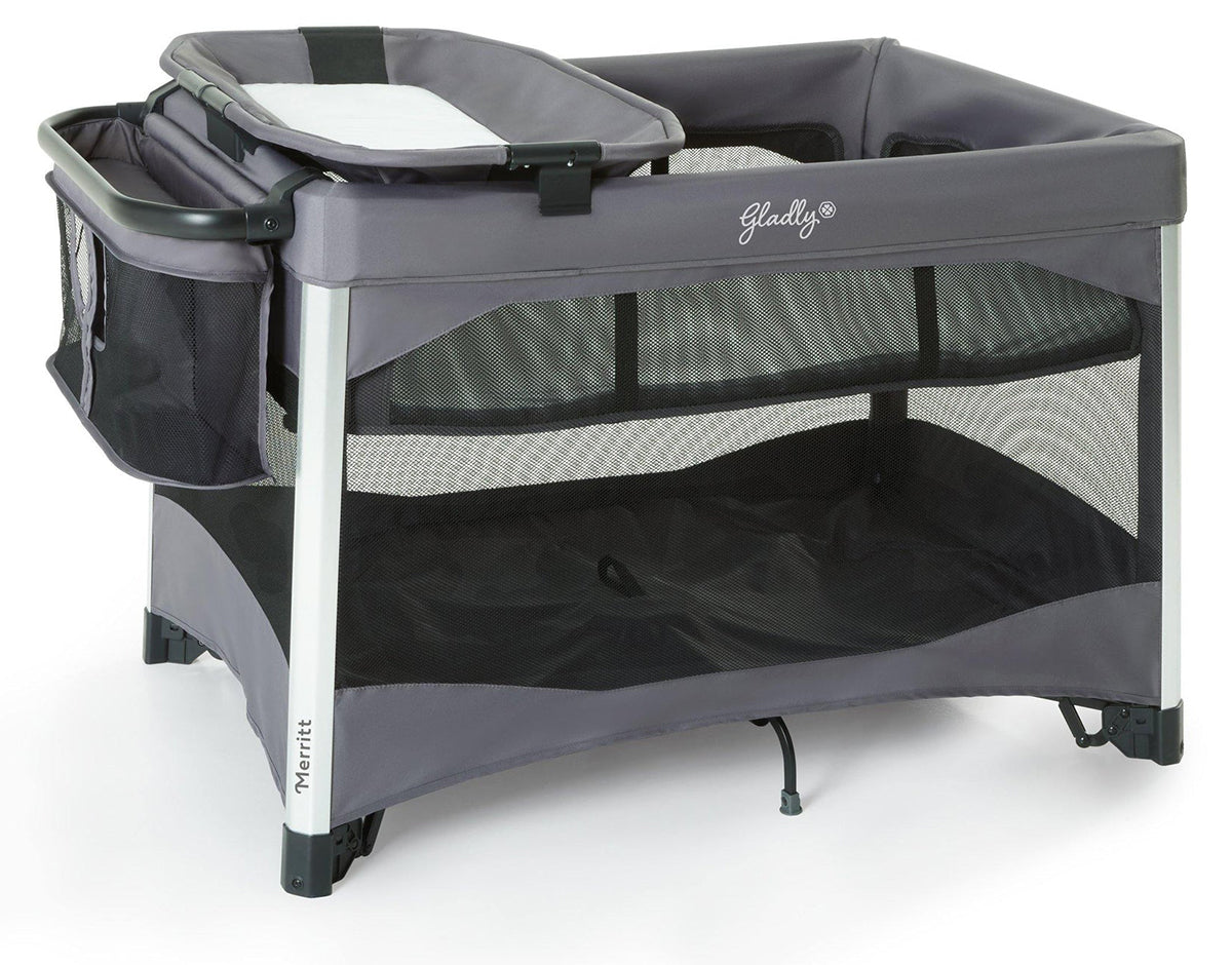 Gladly Family Merritt Portable Playard Suite - Carbon