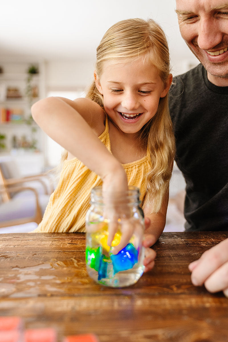 Glo Pals Light Up Cube Bath Toys - Alex (Yellow)