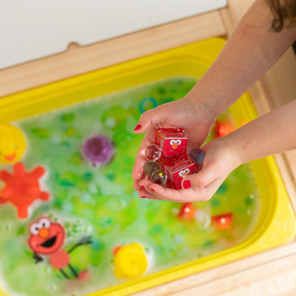 Glo Pals Light Up Cube Bath Toys - Elmo