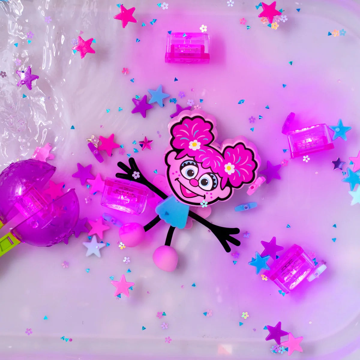 Glo Pals Light Up Sensory Bath Toy - Abby Cadabby